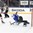 PARIS, FRANCE - MAY 7: Slovenia's Gasper Kroselj #32 makes a save on Canada's Travis Konecny #11 during preliminary round action at the 2017 IIHF Ice Hockey World Championship. (Photo by Matt Zambonin/HHOF-IIHF Images)

